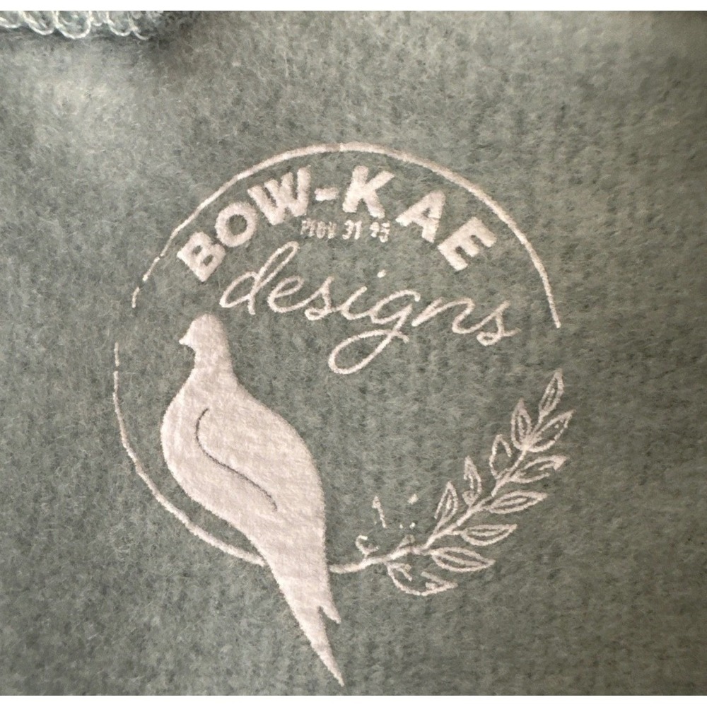 Bow-Kae Designs Sweatshirt Women S Blue Carved by Faith Pumpkin Christian Fleece - Picture 6 of 13